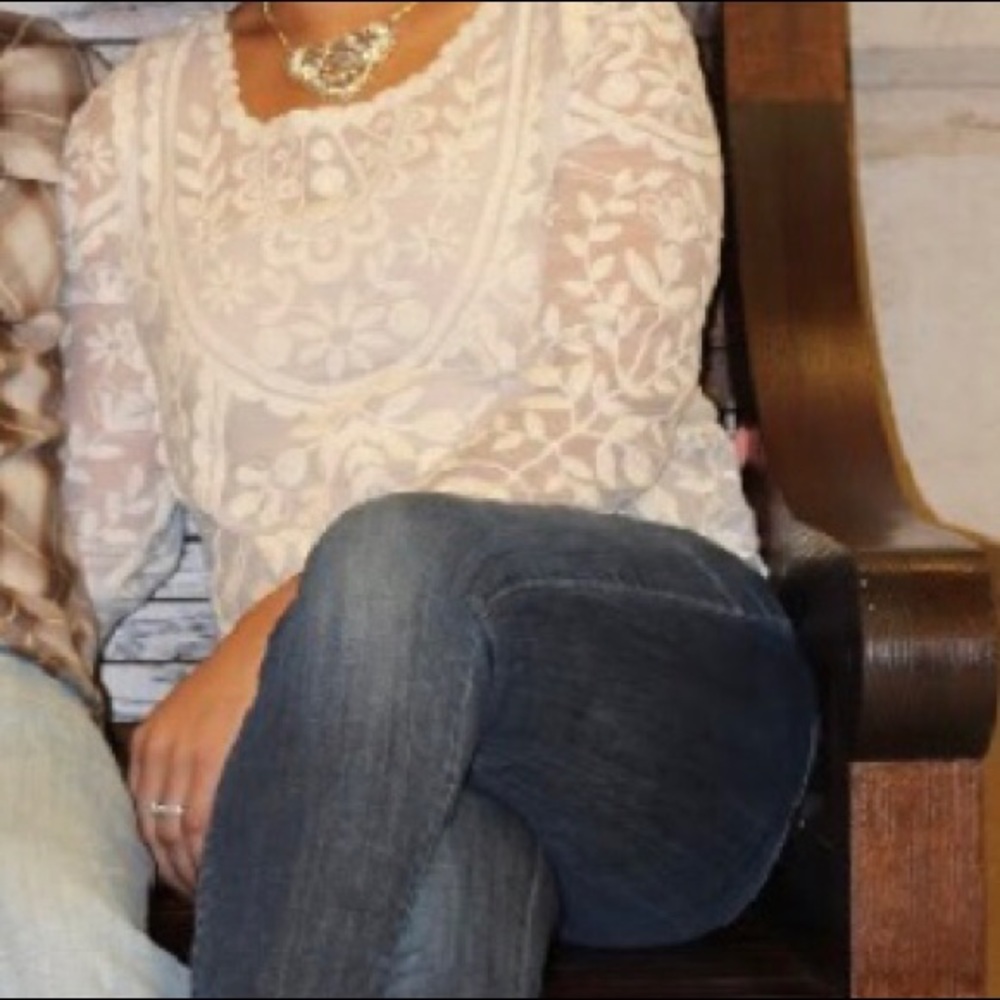 Xhilaration Lace Blouse - Picture 6 of 6